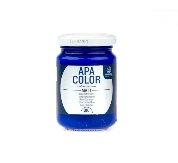 картинка Акрил APA COLOR 150 мл 10 Ультрамарин
