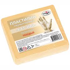 картинка Пластилин скульптурный Телесный 0,5 кг (Твердый)