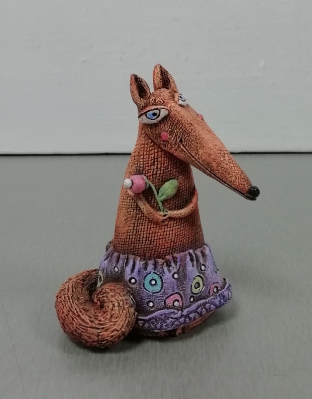 картинка Е. Трифонова "Лиса"