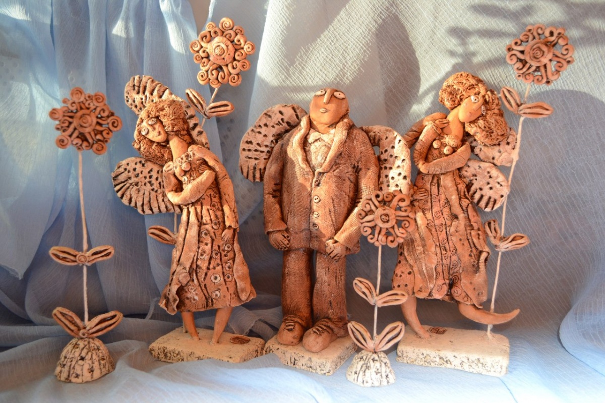 картинка Е. Трифонова "Ангел-мужчина"