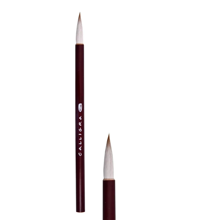 картинка Кисть серии CALLIGRA 223-1 коза, ручка бамбуковая, Хоббитания