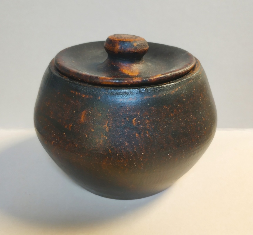 картинка Горшок малый (глина,молочение)