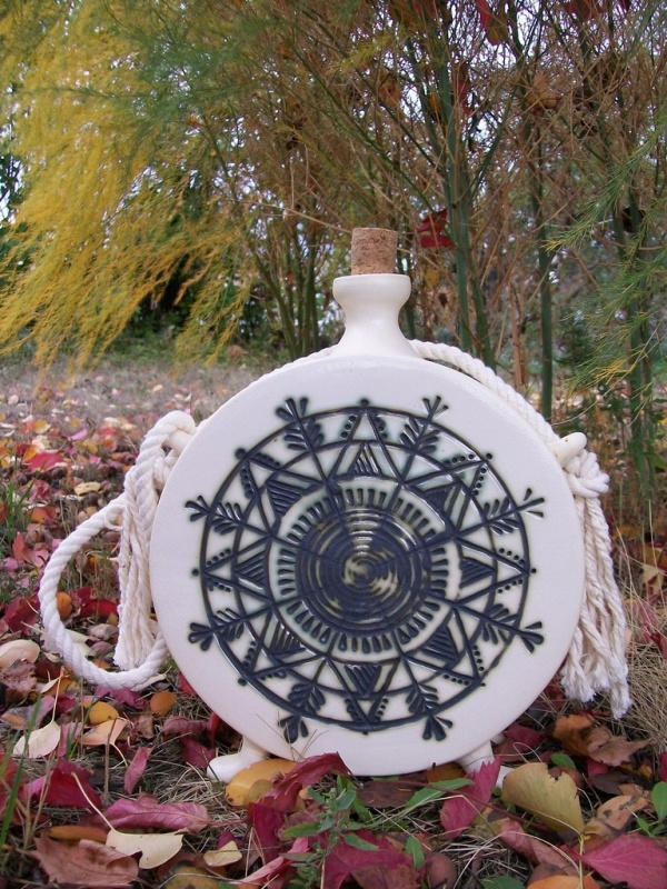 картинка Т. Лощинина   серия Белая сказка  фляга Мороз