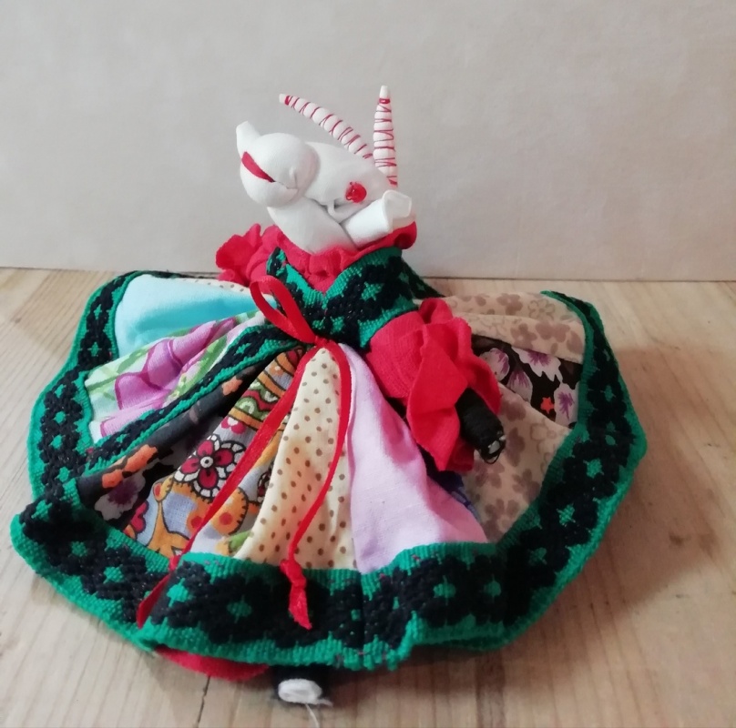 картинка Ермоленко Н.Н." Коза в сарафане " 