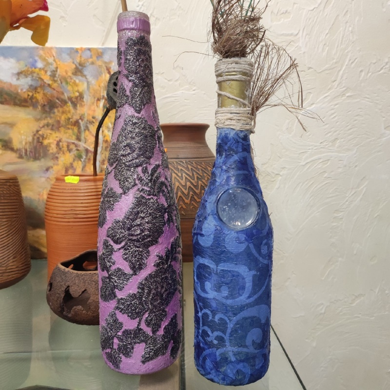 картинка Жердочкина И.А. " Бутылка декоративная "