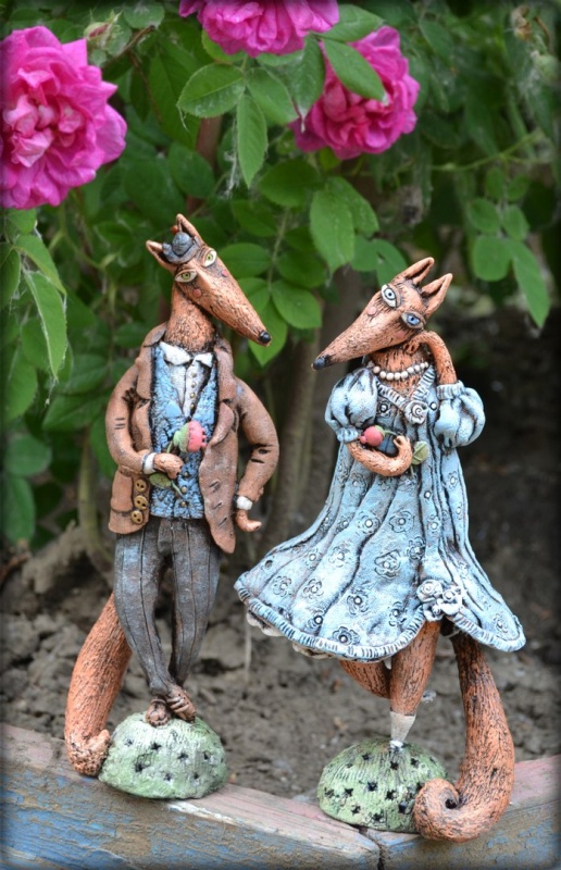 картинка Е. Трифонова "Лис"