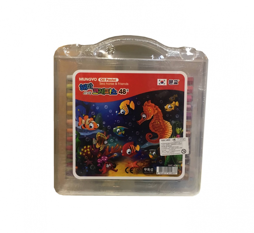 картинка Пастель масляная шестигранная 48 цв. + 2