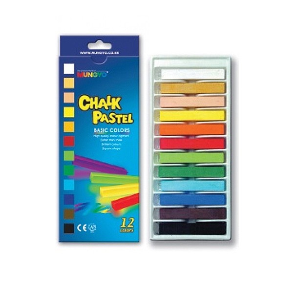 картинка Пастель сухая меловая профессиональная 12  цв