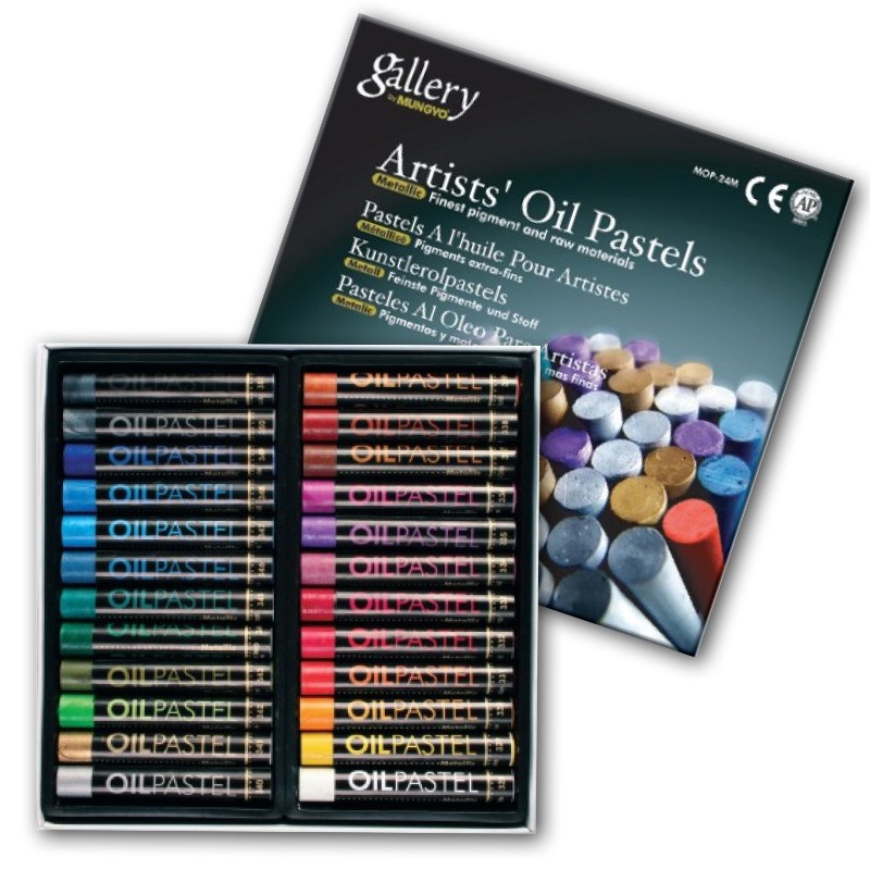 картинка Пастель MUNGYO масляная профессиональная 24 цвета