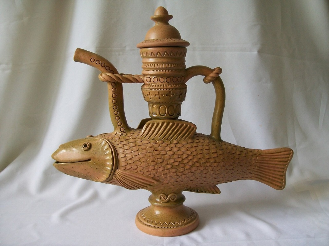 картинка Т. Лощинина сосуд "   РЫБА"