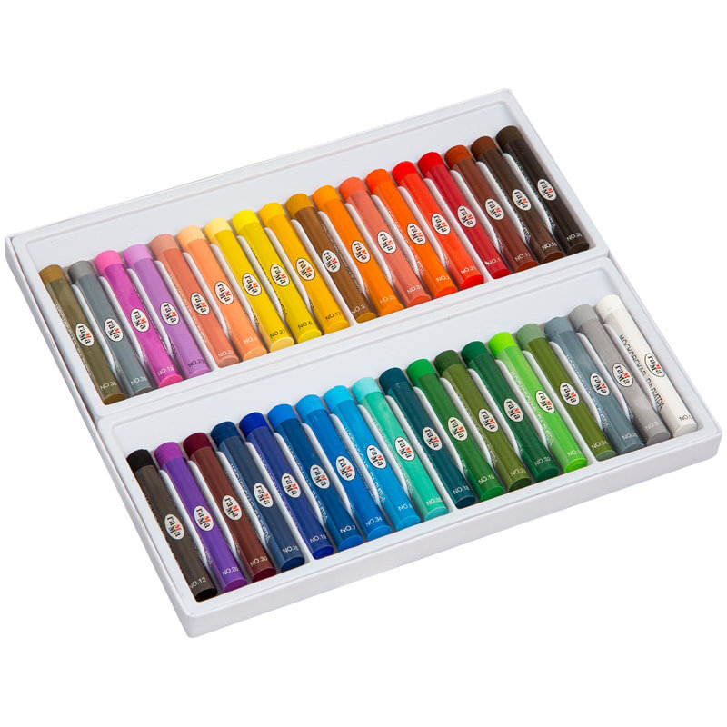 картинка Пастель масляная "Московская палитра" 36 цв.