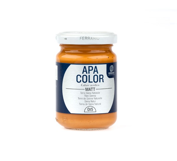 картинка Акрил APA COLOR 150 мл 15 Сиена натуральная