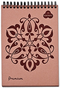 картинка ЛХ Блокнот "Premium Late" (бежевый) А4