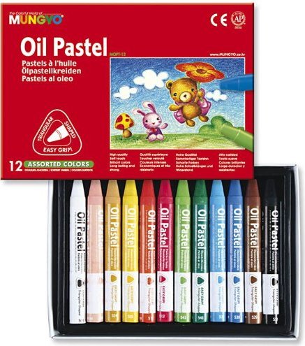 картинка Пастель масляная шестигранная 12 цв.