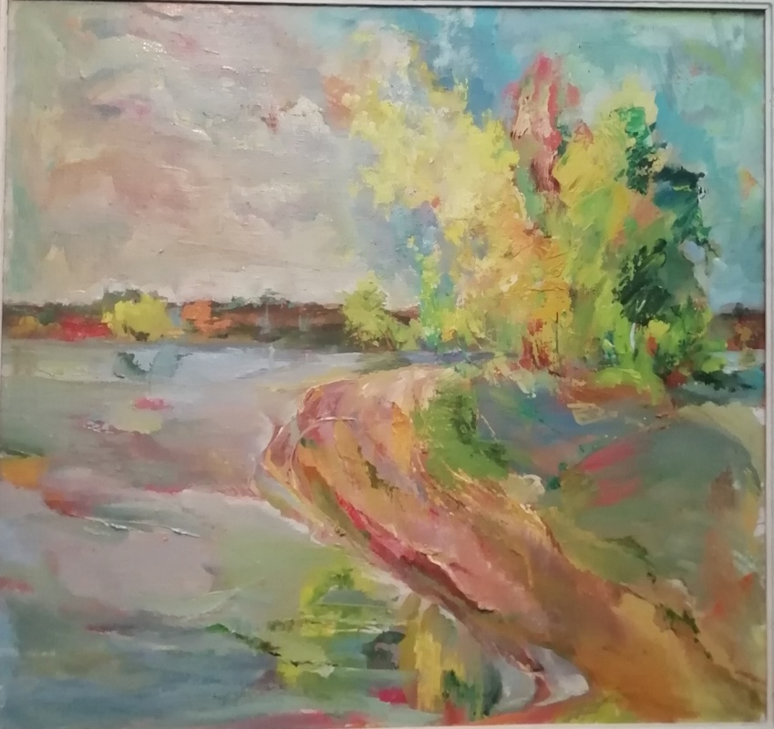 картинка Косолапов.В "Осень в заливе" 80*78 х.м