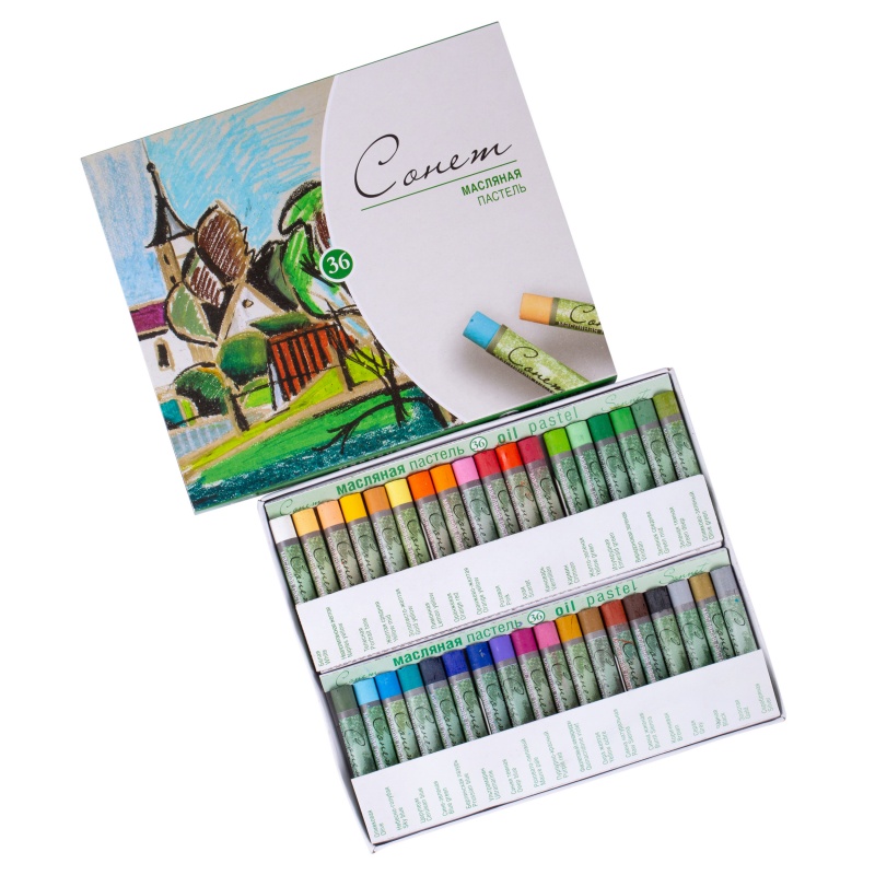 картинка Пастель масл.36 цв." Сонет"