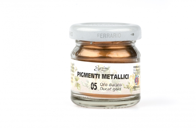 картинка Пигмент 25мл металлик №005 Дукатное золото