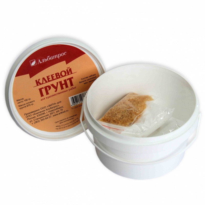 картинка Грунт клеевой 190гр "Альбатрос"