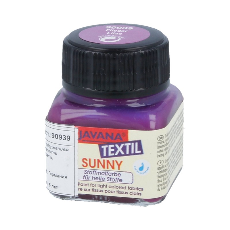 картинка Краска JavanaTextil Sunny 90939 сиреневый