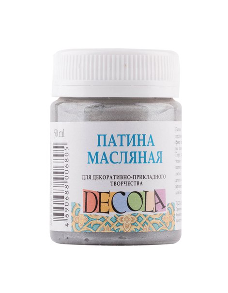 картинка Патина масляная, серебро 50 мл