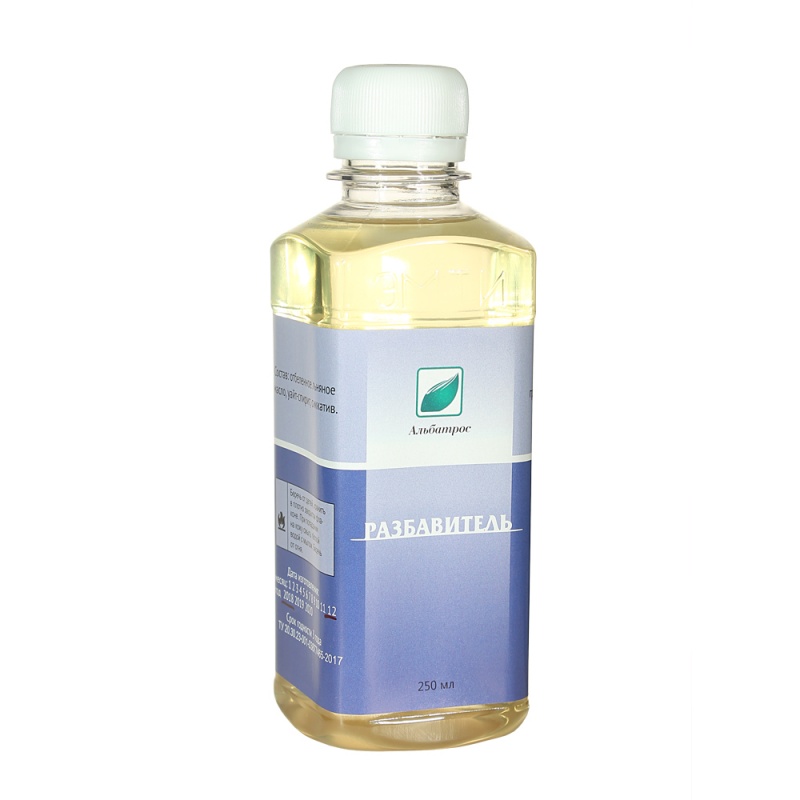 картинка Разбавитель масляный 250мл. "Альбатрос"