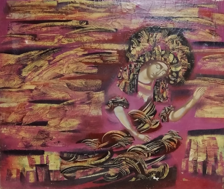 картинка И.Карпова " Ангел" х.м.60*70