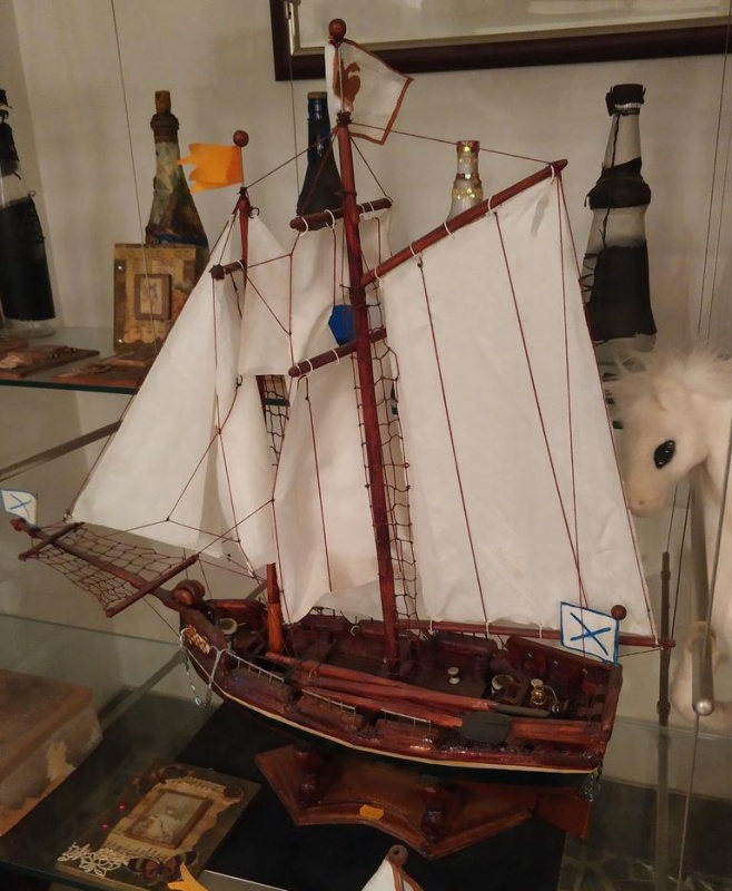 картинка Макет корабля " АВОСЬ"