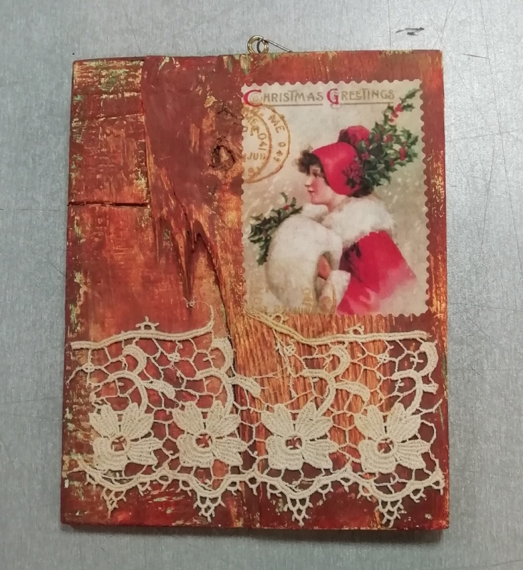 картинка Т.Адаменко  коллаж   " Новогодний"