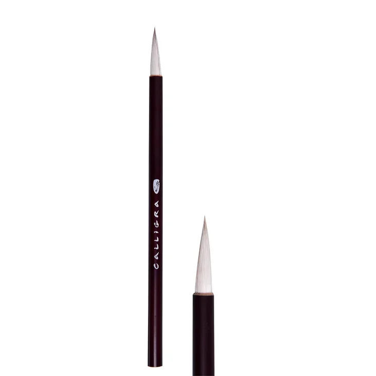 картинка Кисть серии CALLIGRA 223-2 коза, ручка бамбуковая, Хоббитания