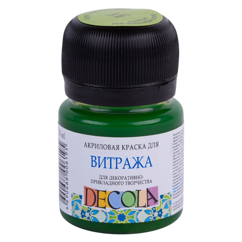 картинка Витраж Декола акрил лайм 20мл