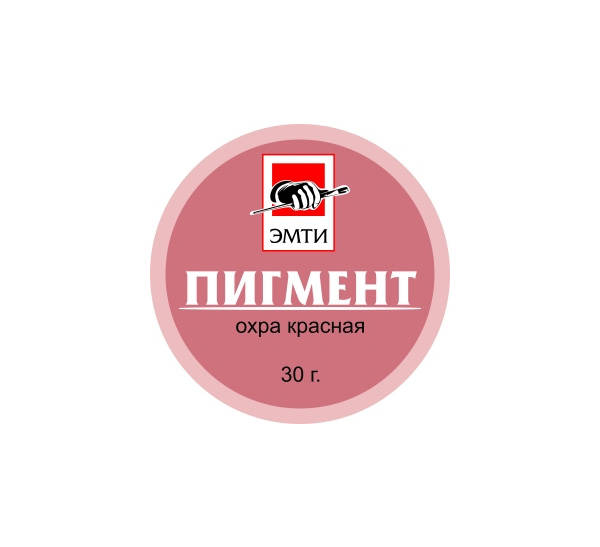 картинка Пигмент Охра красная 30 гр Альбатрос