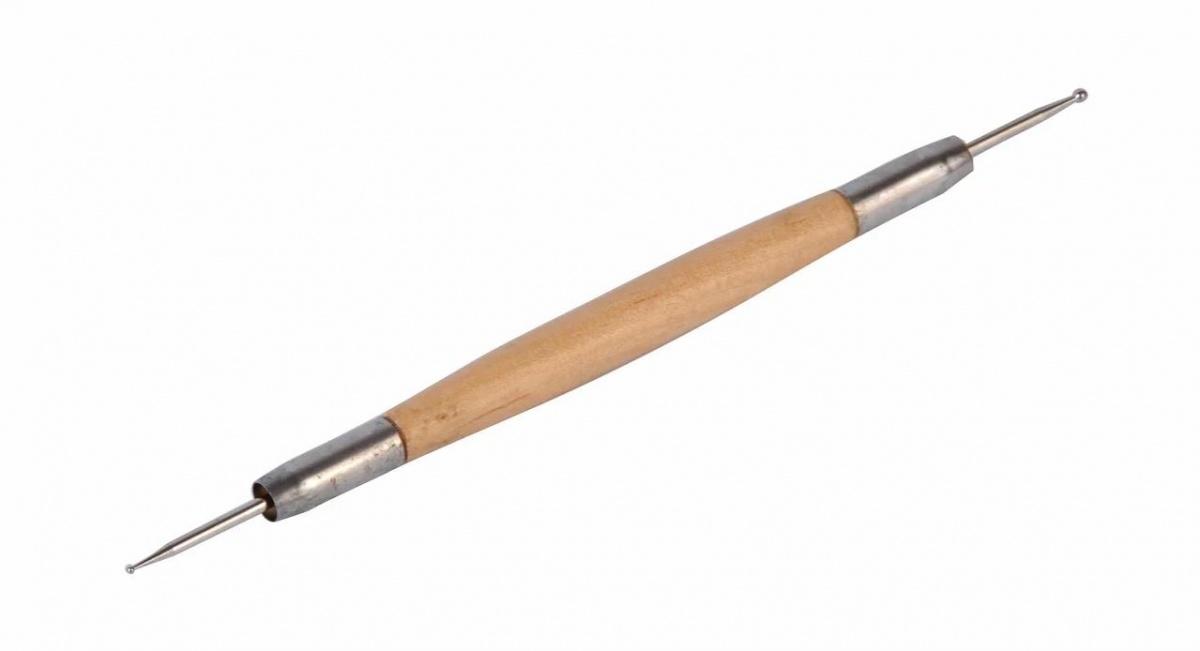 картинка Скульптурный нож, двухстороннее шило (1,2/2,8мм), ручка деревянная, Хоббитания