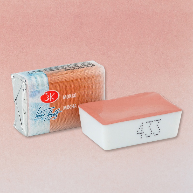 картинка Акварель в кюветах Мокко, 2,5мл "Белые ночи"