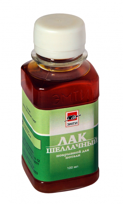 картинка Лак шеллачный 100 мл. Альбатрос