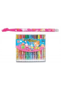 картинка Восковой мелок с выдвижным стержнем 16 шт.