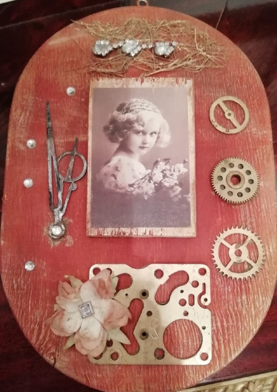 картинка Т.Адаменко  коллаж   " Ретро"