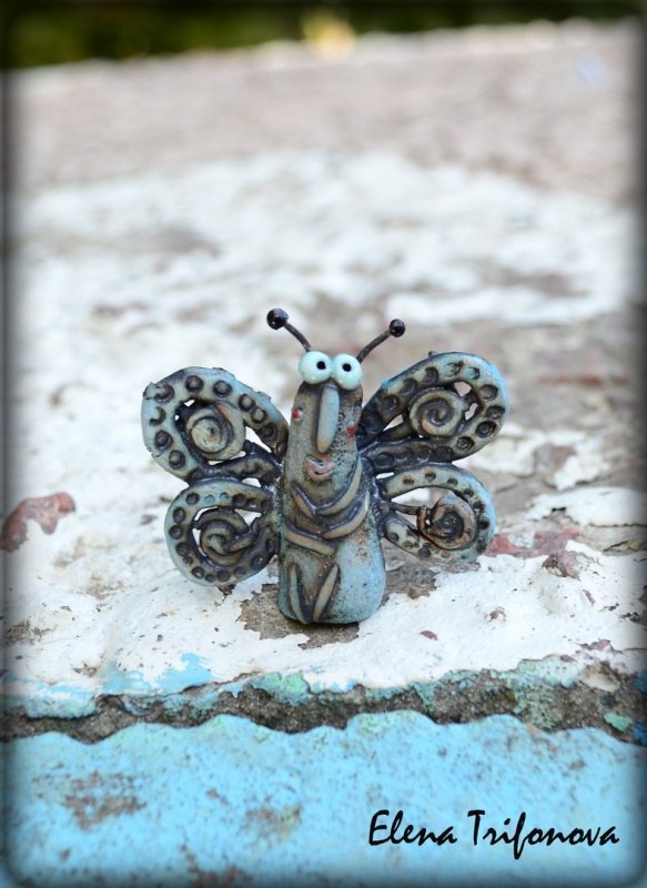 картинка Е. Трифонова  "Бабочка"