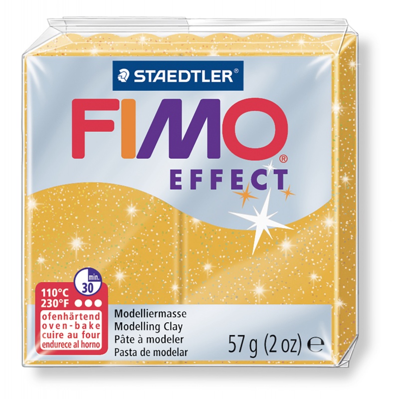 картинка Полимерная глина Fimo 112 gold 56 гр