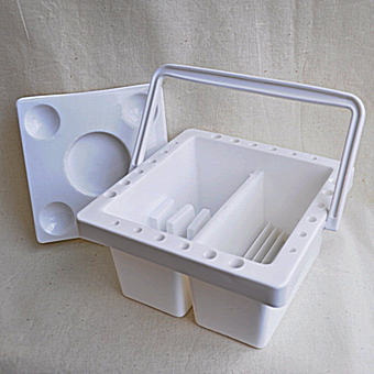 картинка Кистемойка пластиковая SFА 013  с крышкой