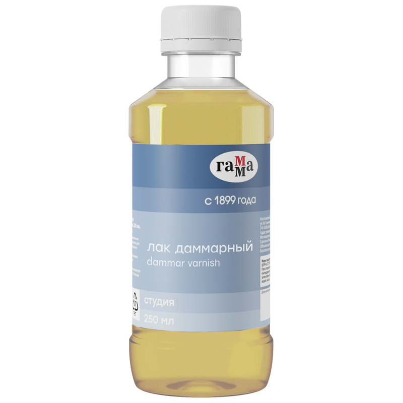 картинка Лак даммарный Гамма "Студия", 250мл
