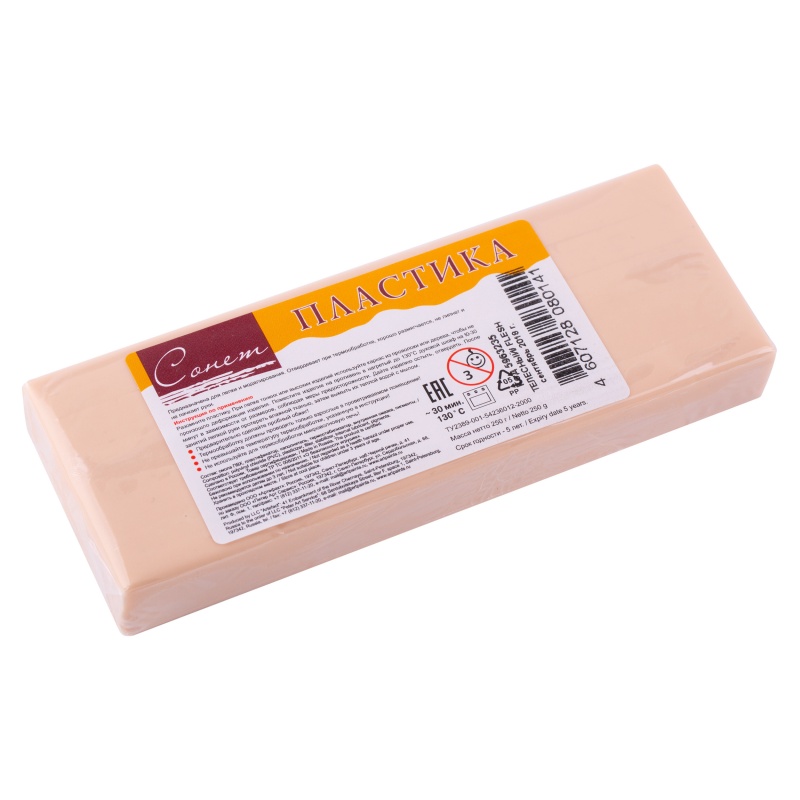 картинка Пластика "Сонет" телесный 250 г