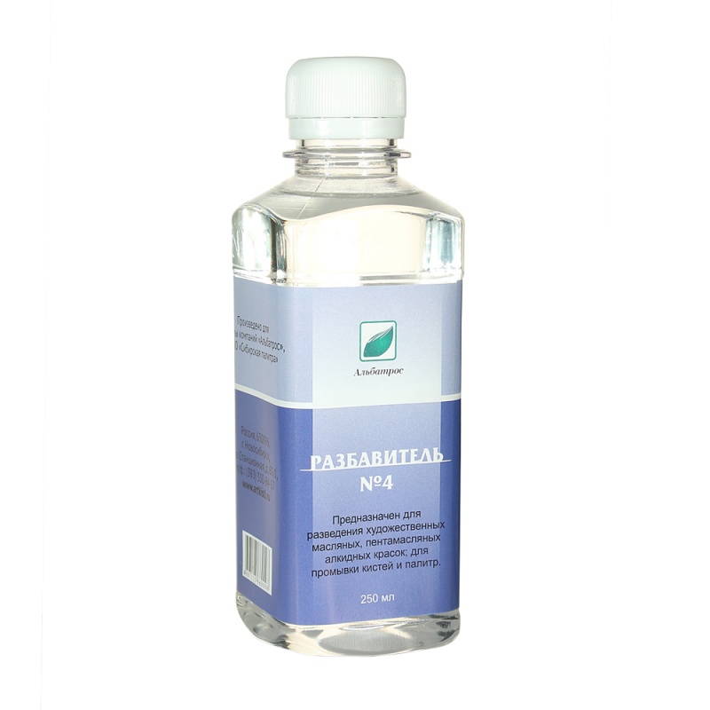 картинка Разбавитель № 4 "Пинен" 250 Альбатрос
