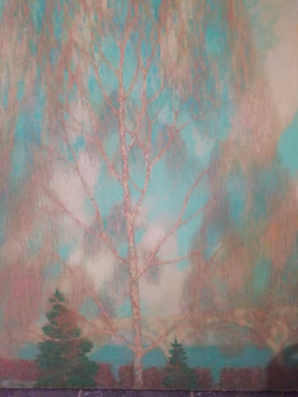 картинка Резаев С.Б. "  Над Волгой " х.м.110*77,2007