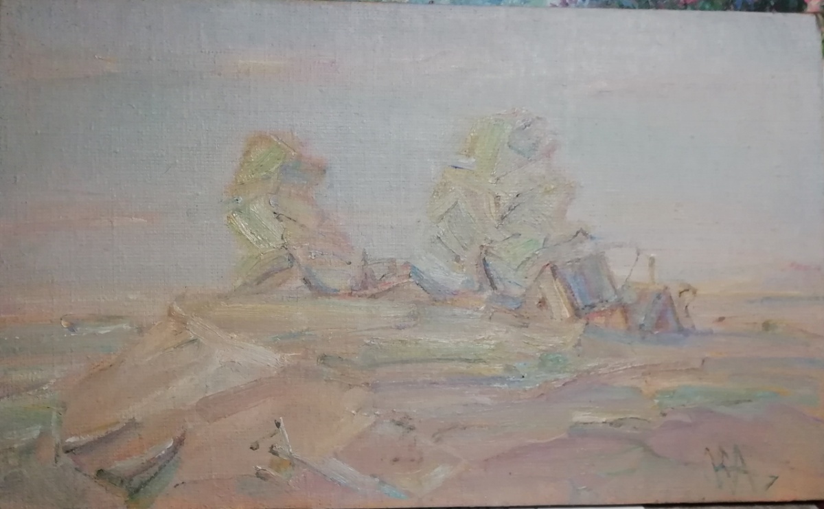 картинка Конопатов "Весна" х.м. 75*40
