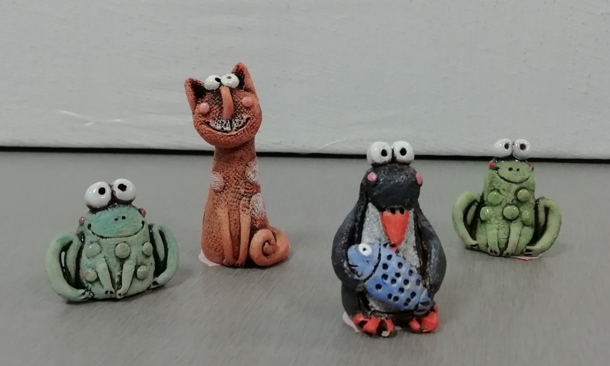 картинка Е. Трифонова  сувенир "Зверушка малая"