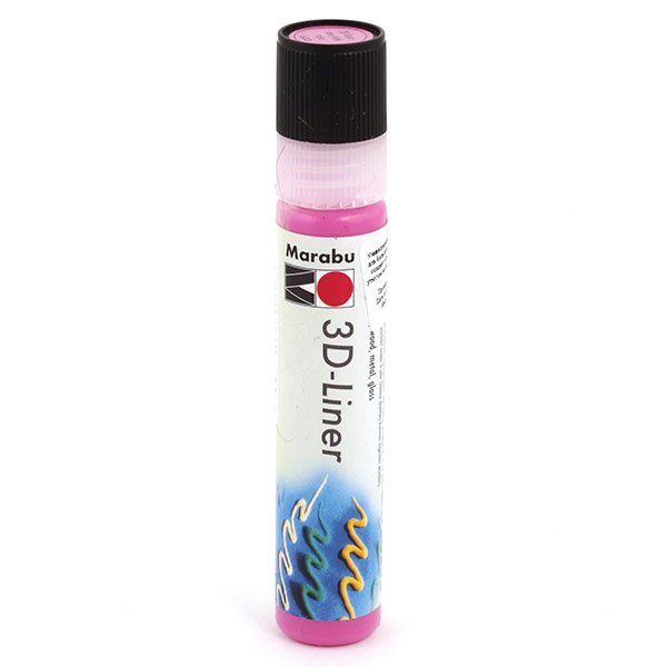 картинка Контур объемный 3D Liner 25 мл 633 розовый