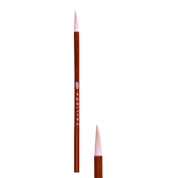 картинка Кисть серии CALLIGRA 223-3 коза, ручка бамбуковая, Хоббитания