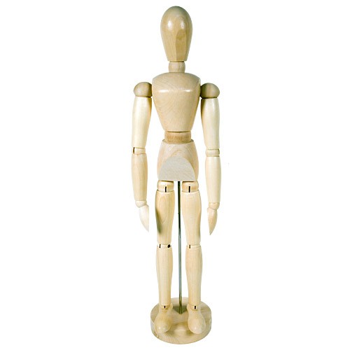 картинка Манекен человека 20 см, женский (С-П)